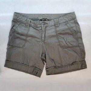 Mia Army Khaki Green Shorts for Women